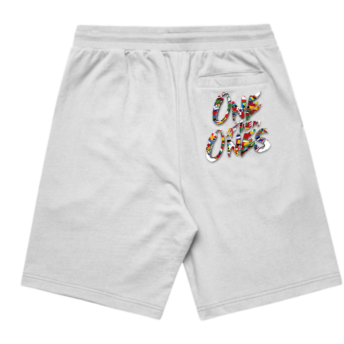 Organik Lyfestyle - 1OFTHEM1's International Club - White Shorts