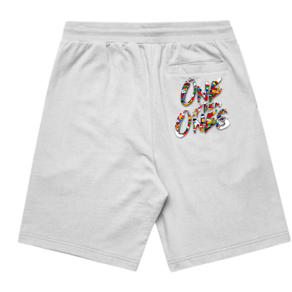 Organik Lyfestyle - 1OFTHEM1's International Club - White Shorts