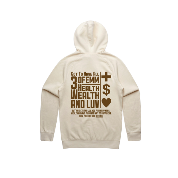 Organik Lyfestyle - 3OFEMM Tan SweatSuit