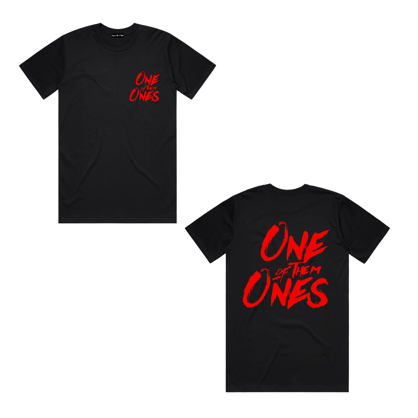 Organik Lyfestyle - 1OfThem1's OG Black/Red T-Shirt