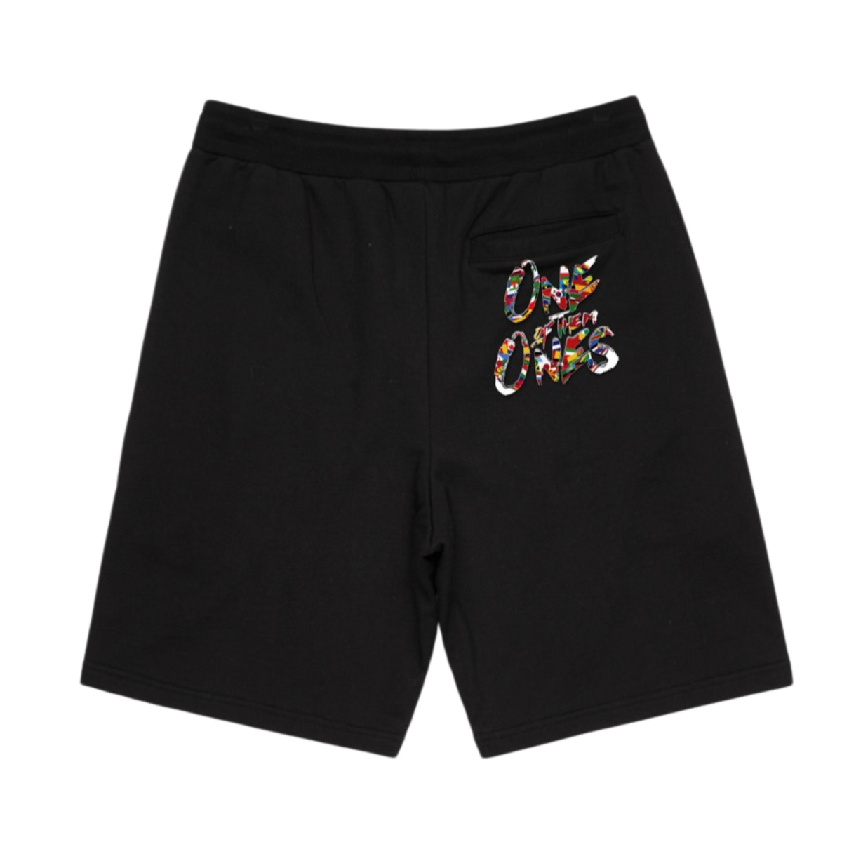 Organik Lyfestyle - 1OFTHEM1's International Club - Black Shorts