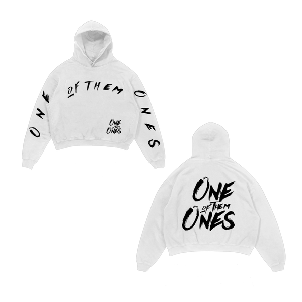 Organik Lyfestyle - 1OFTHEM1's Full Understanding White Hoodie