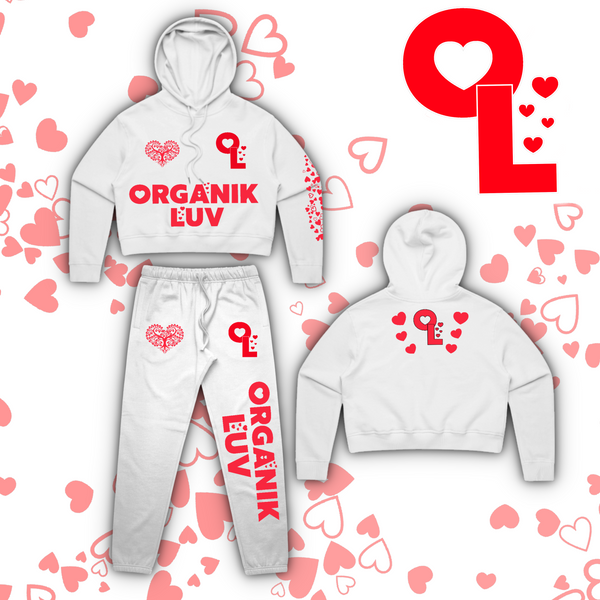 SOLD OUT - Organik Lyfestyle - Organik Luv - Red Sweats