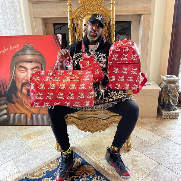 One Of Them Ones Billionaire Duffle Bag - Red Colorway