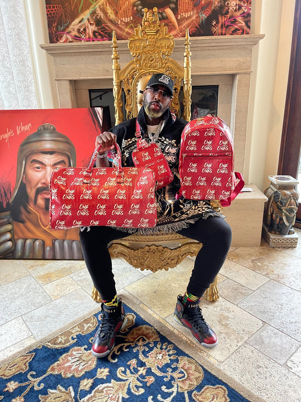 One Of Them Ones Millionaire BackPack- Red Colorway