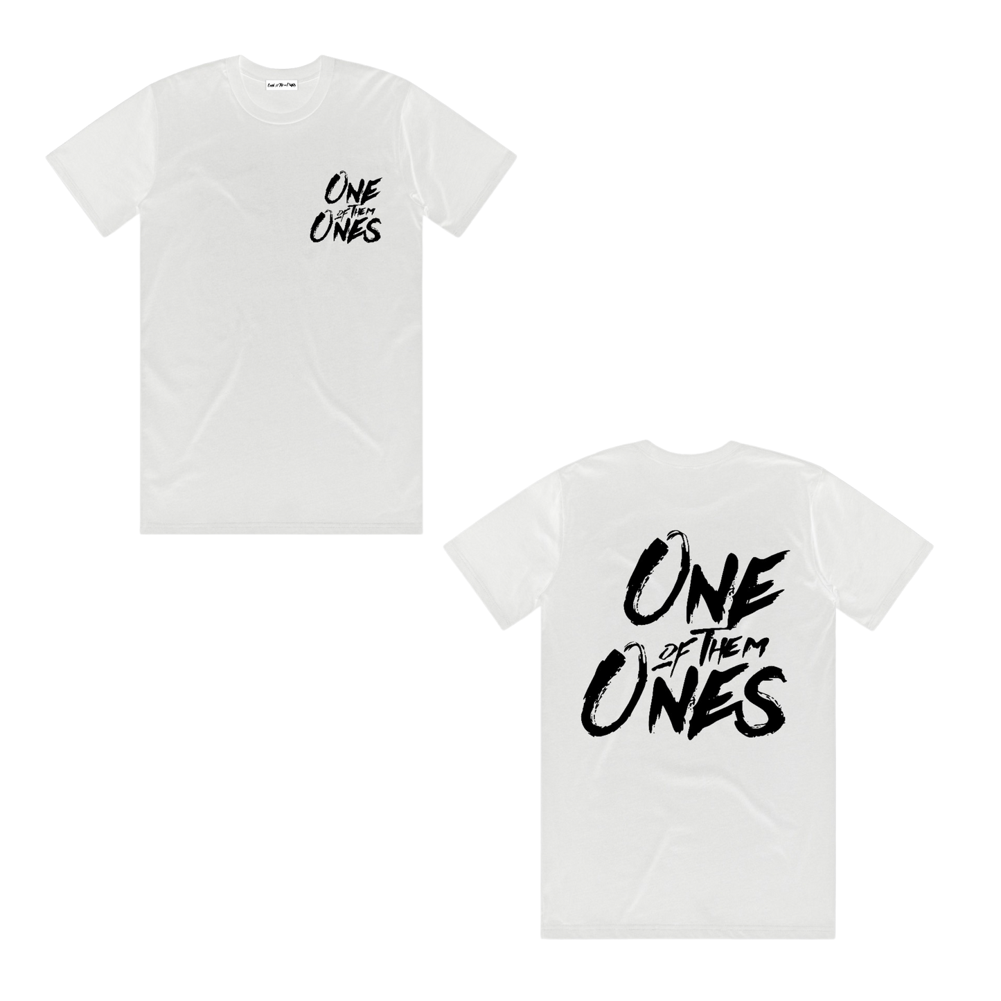 Organik Lyfestyle - 1OfThem1's OG White/Black T-Shirt