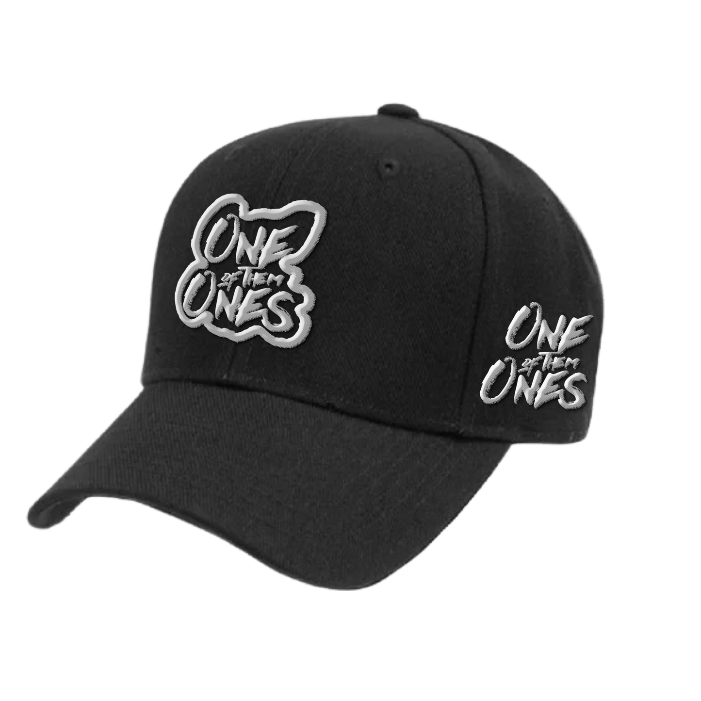 Organik Lyfestyle - 1OfThem1's OG White SnapBack Hat W/Side Embroidery