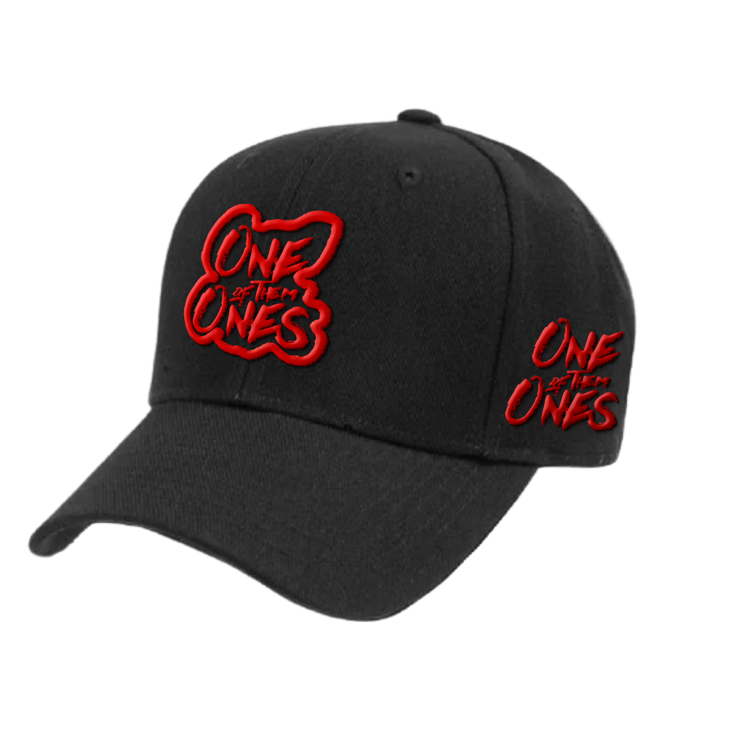 Organik Lyfestyle - 1OfThem1's OG Red SnapBack Hat W/Side Embroidery